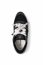 Sneakers donna leggere nere LOW