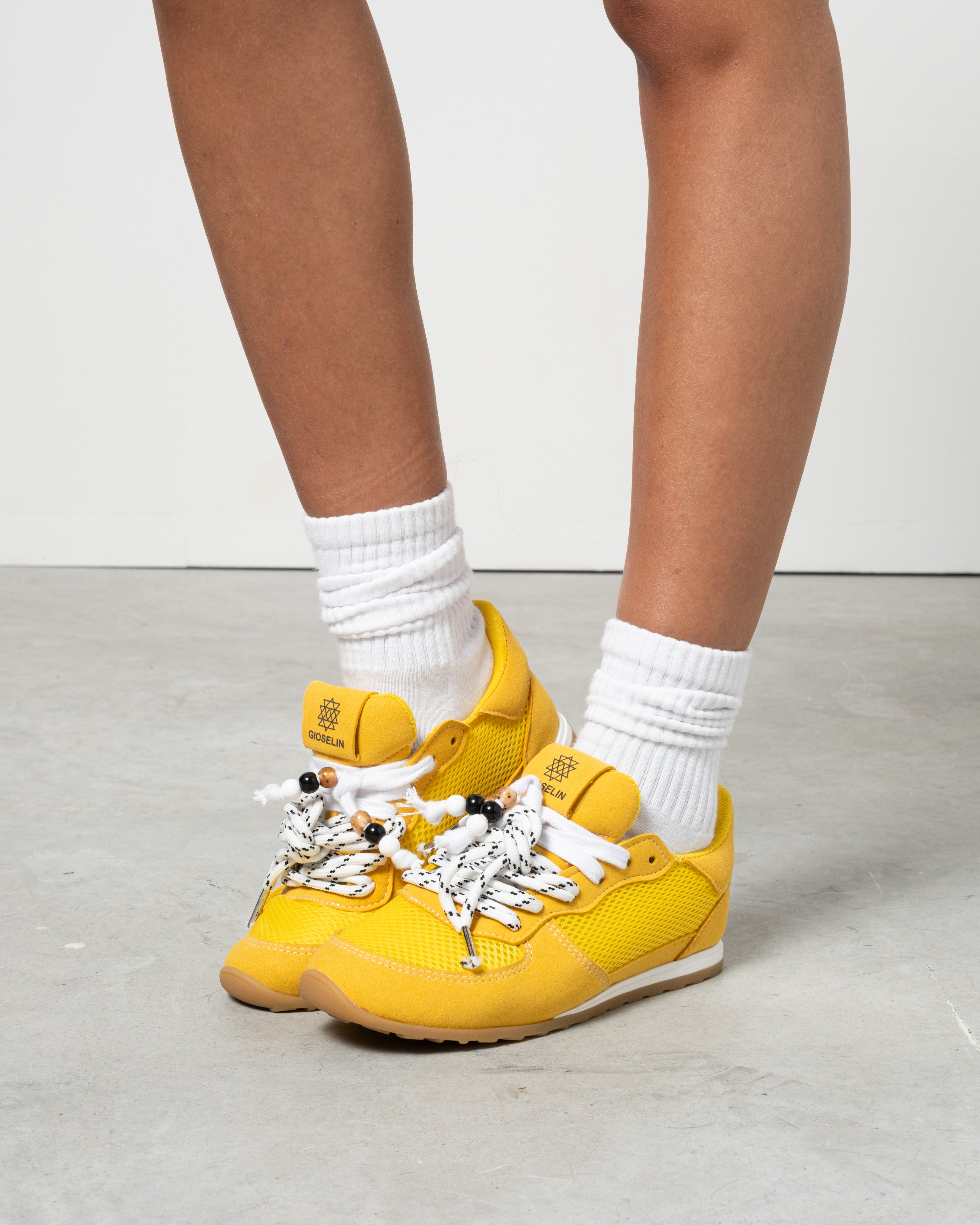 Sneakers donna leggere LOW - Gialla