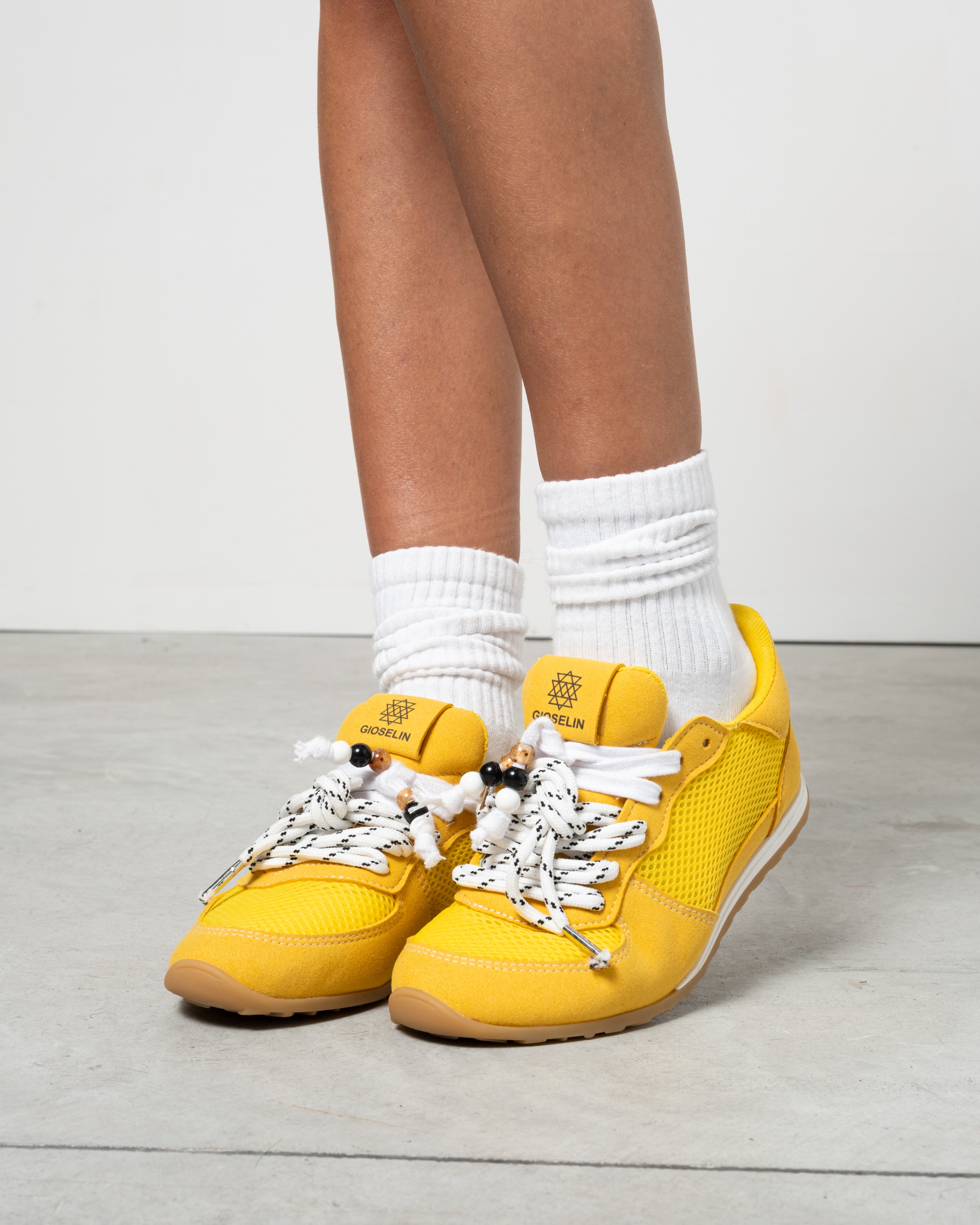 Sneakers donna leggere LOW - Gialla