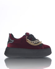 Collier Velvet Bordeaux