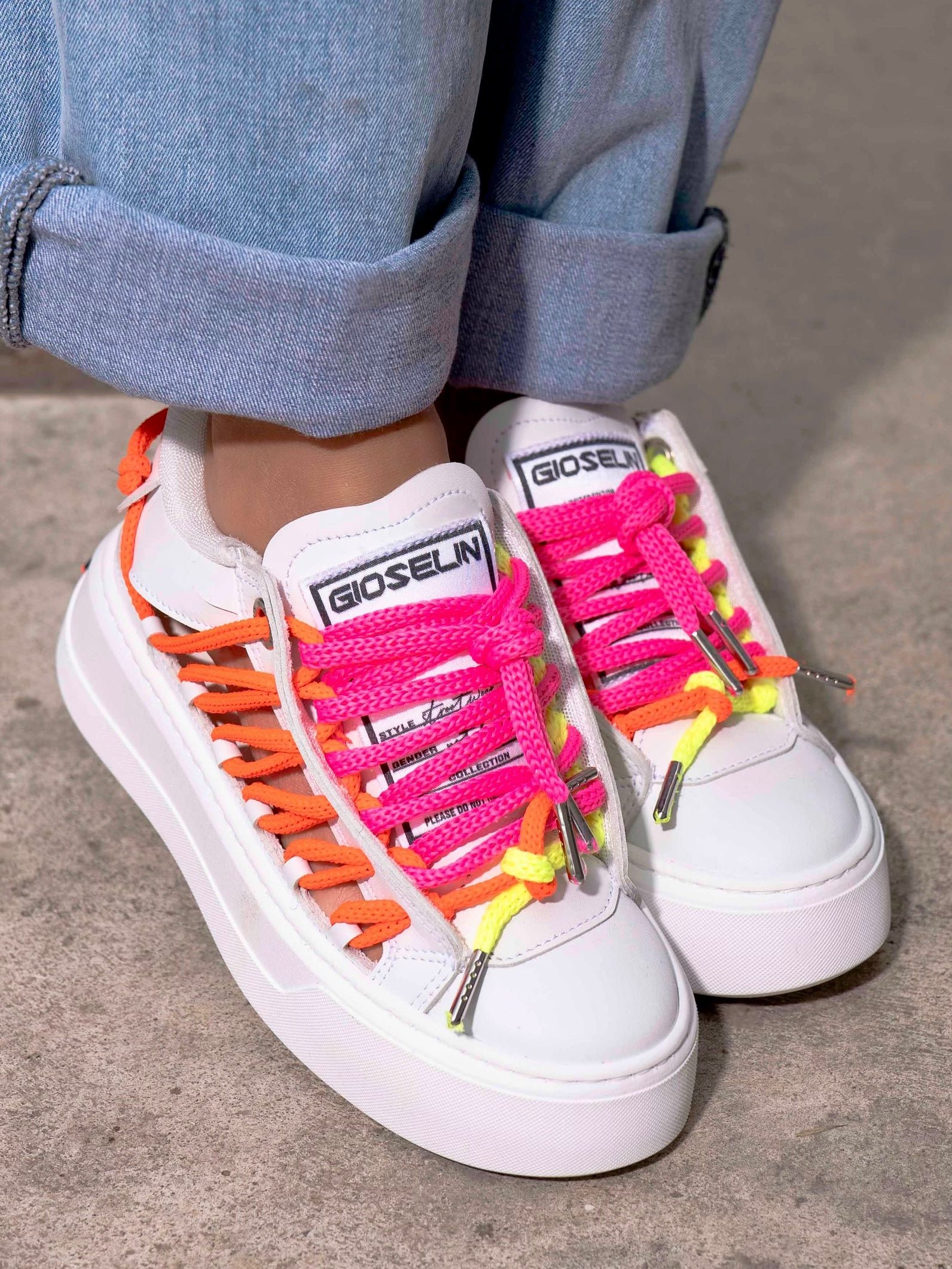 Spaziale Multicolor Bianca