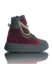 Nit-up Collier Velvet Bordeaux