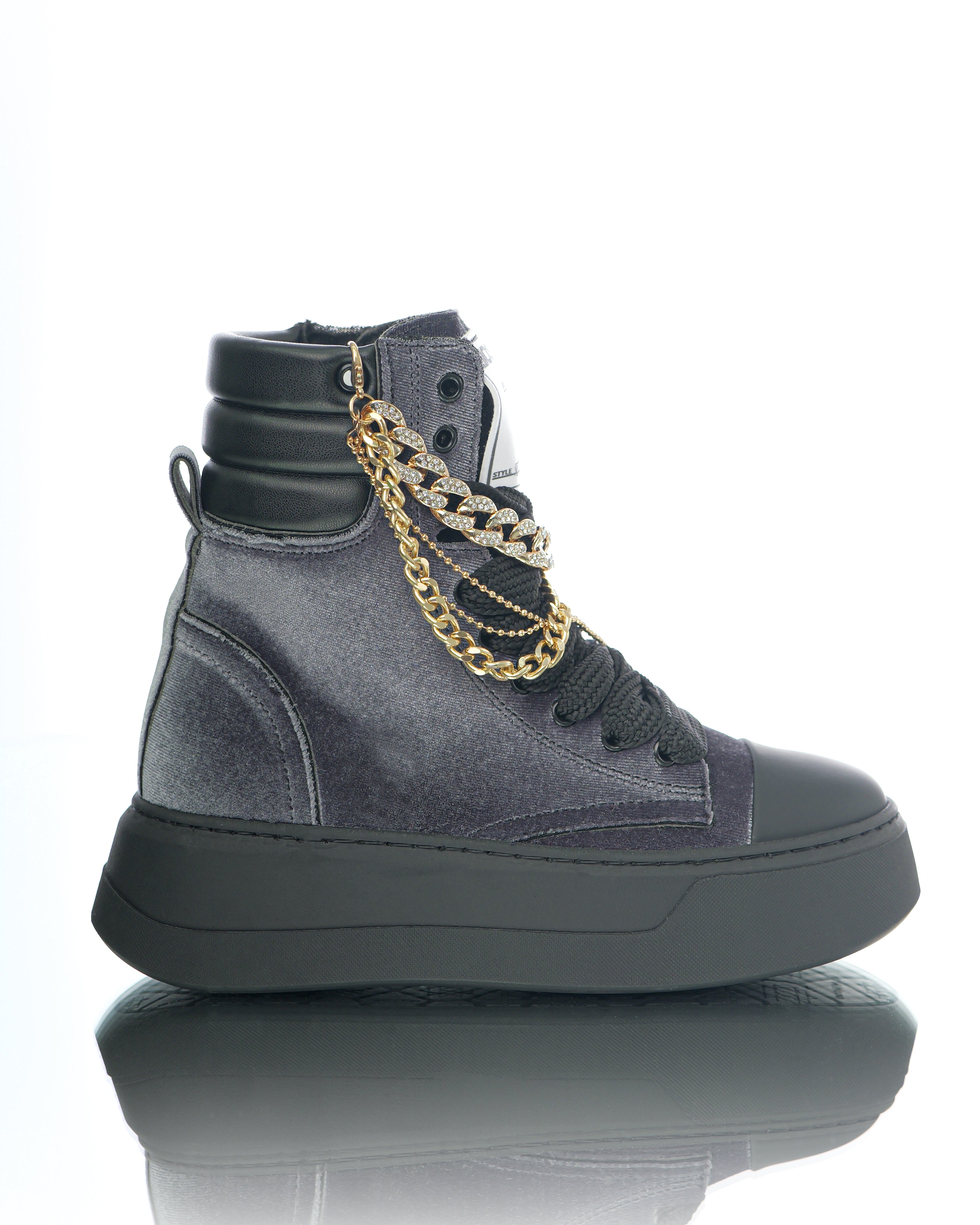 Nit-up Collier Velvet Grigio