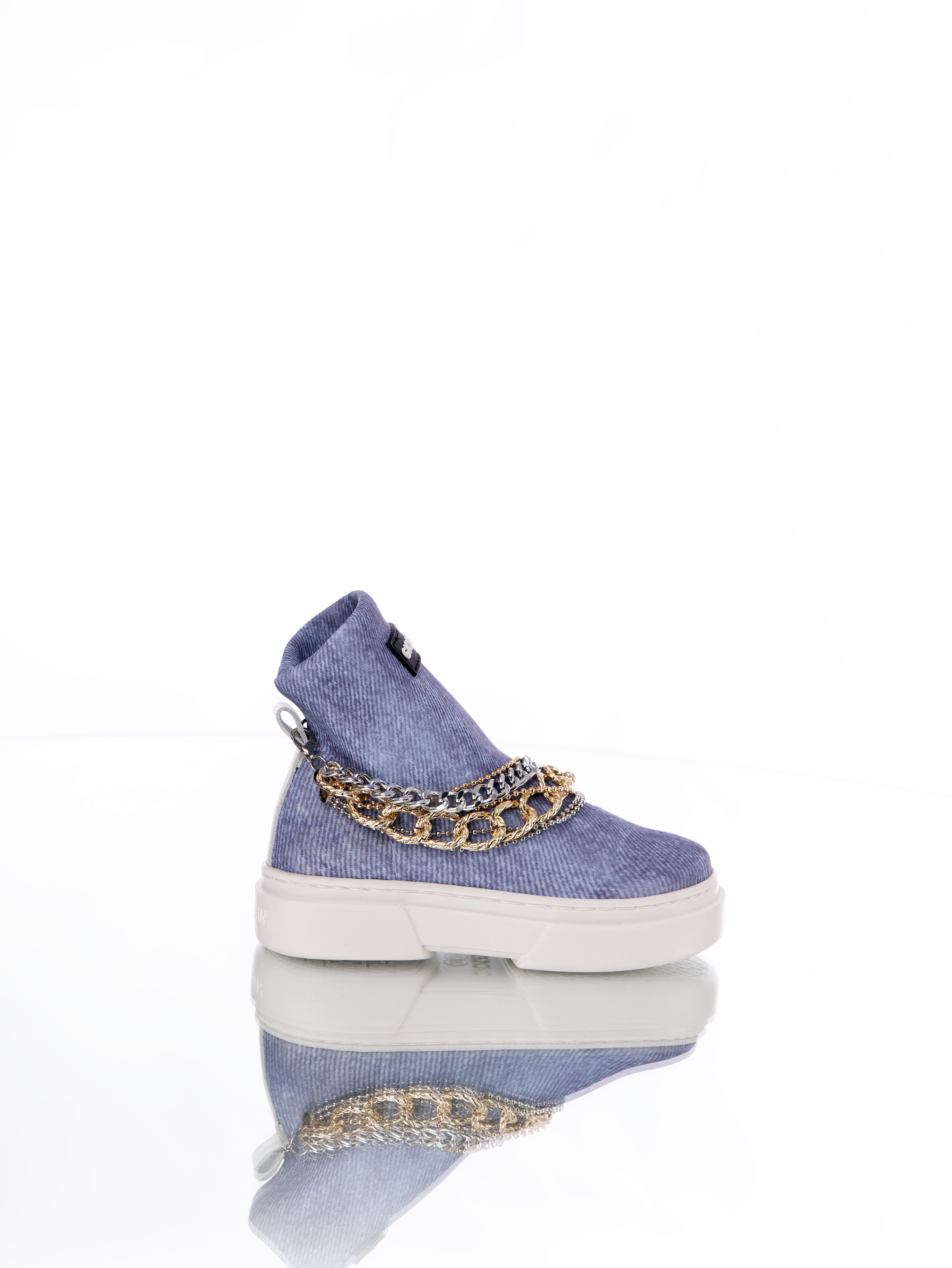 Light Baby Denim Collier