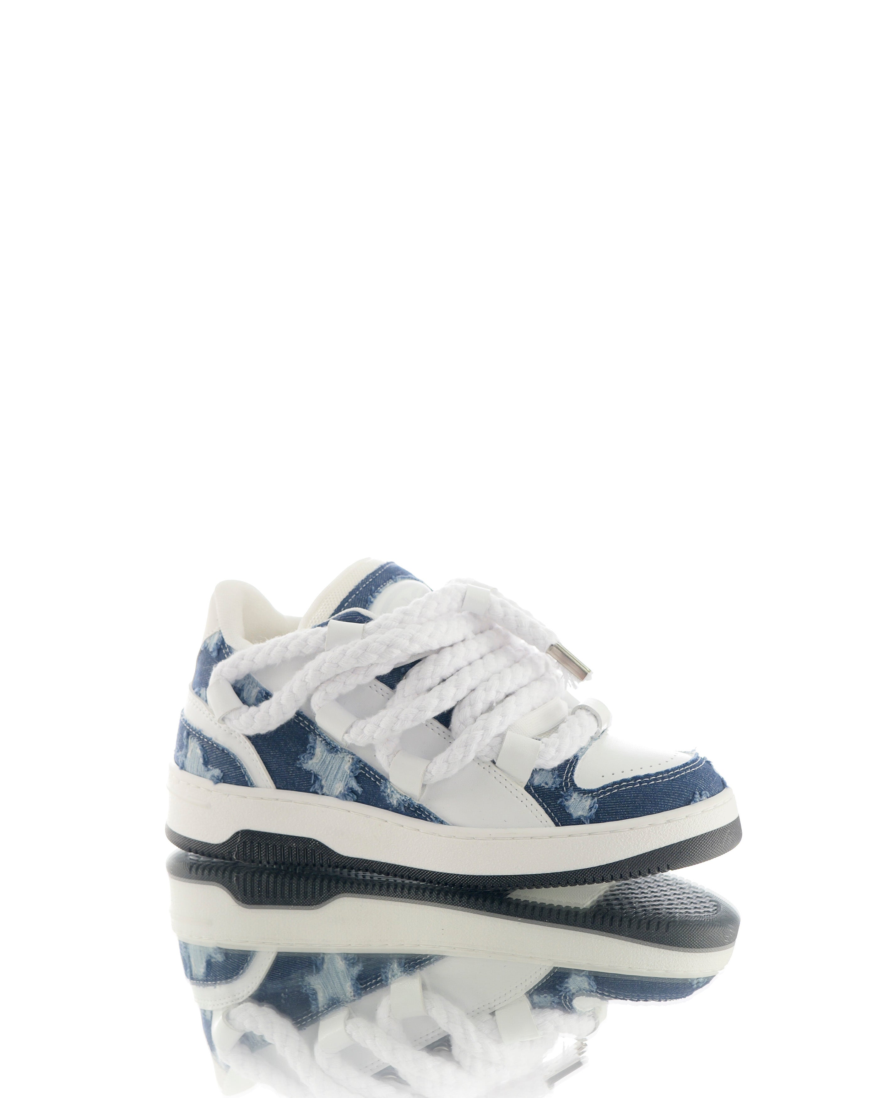 Schlangen-Denim dunkel