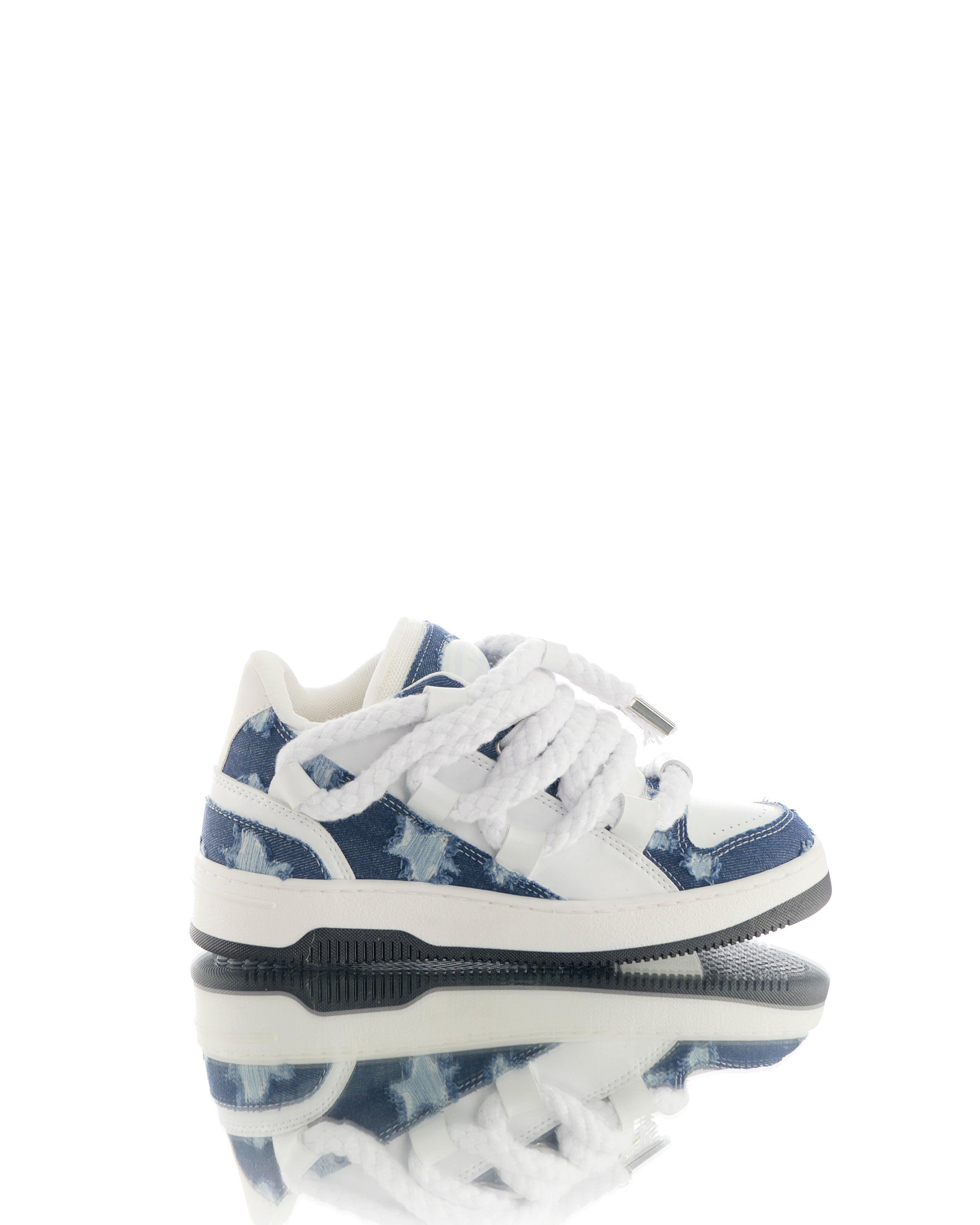 Schlangen-Denim dunkel