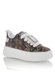 Perle mit Animal-Print