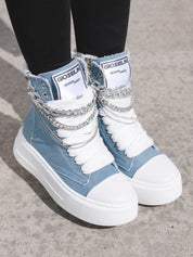 Nit-up Collier Denim Argento