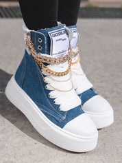 Nit-up Collier Denim Oro