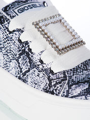 Perle mit Animal-Print