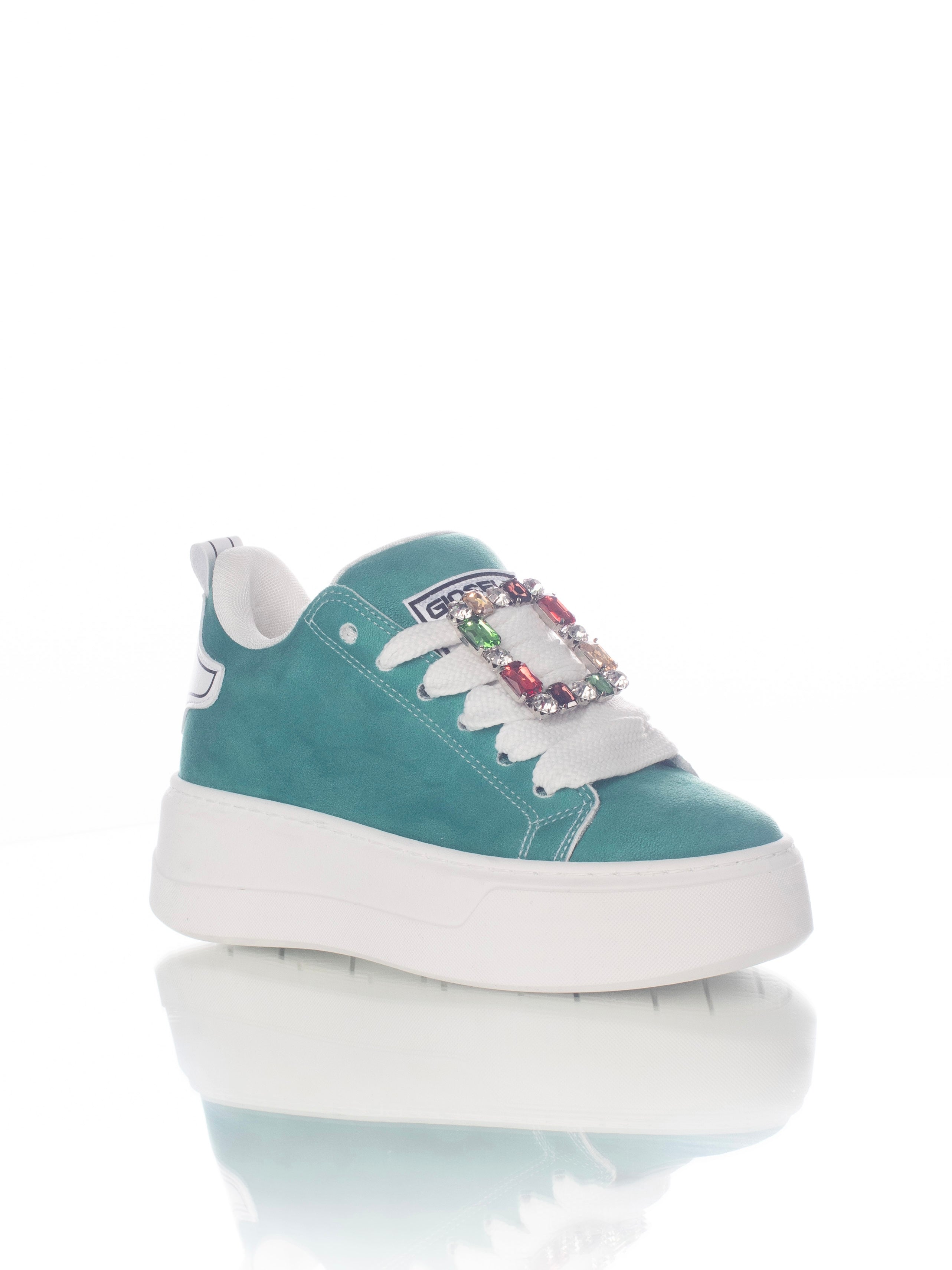 Klobiges smaragdgrünes Juwel