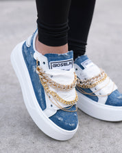 Collier Denim in Oro