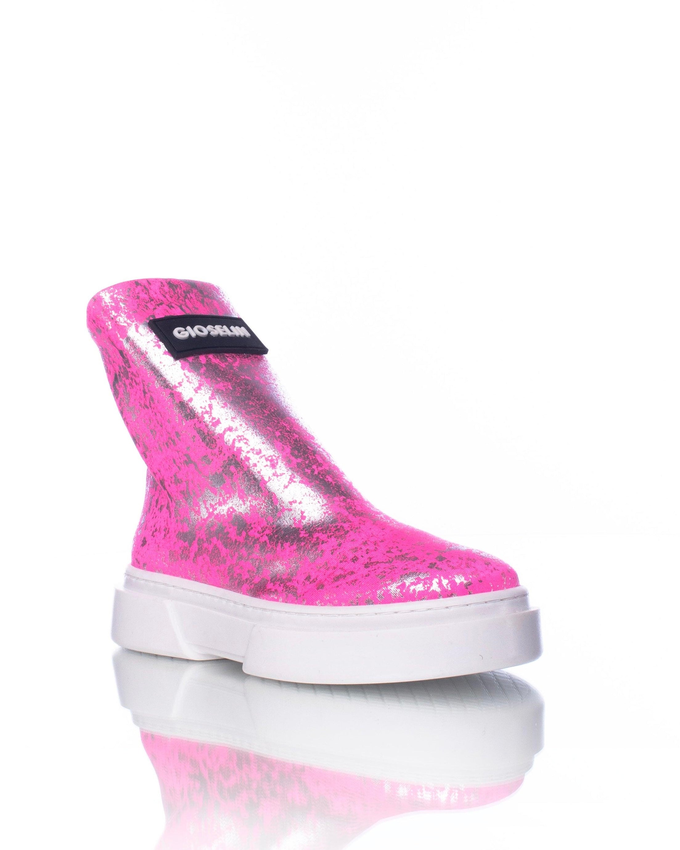 Helle Babyfolie Rosa/Silber