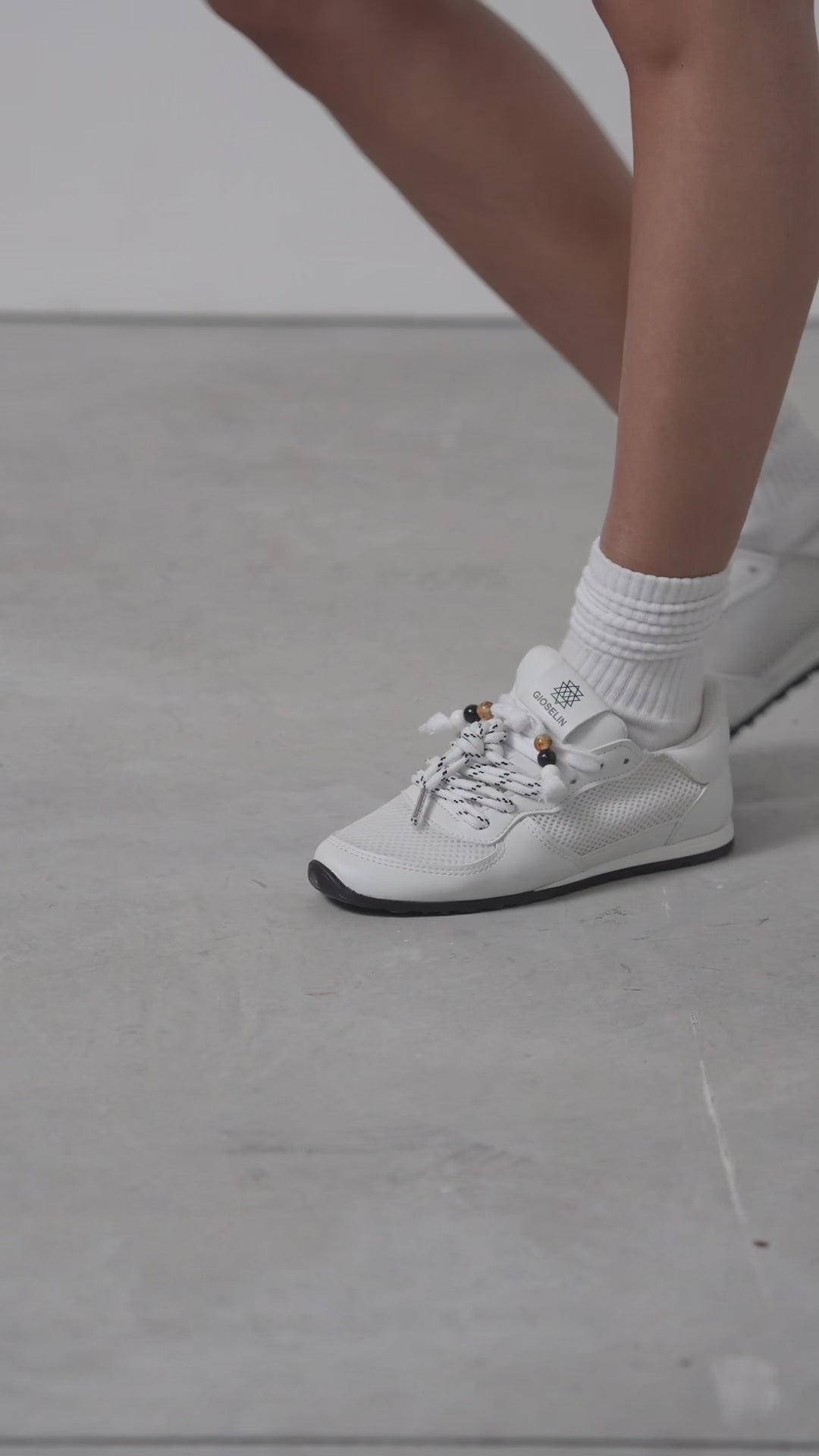 Sneakers donna leggere LOW - Gialla