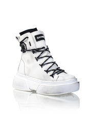 Stivale Abrams Bianco/Nero - Gioselin 